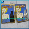 Pin francés personalizado de Marylin+Coca Cola, Pin de solapa de Metal dorado esmaltado duro 3D, 2 uds.