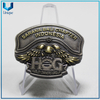 Insignia de metal personalizada para regalo de recuerdo del grupo de propietarios de Harley de Indonesia, alfileres de solapa con emblema de metal 3D chapados en dos tonos