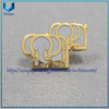 Pernos de solapa de colección personalizados, broche de metal de elefante con esmalte duro transparente
