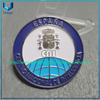 Personalizar la moneda del Desafío de España, moneda conmemorativa de la Policía Militar en relieve 3D 