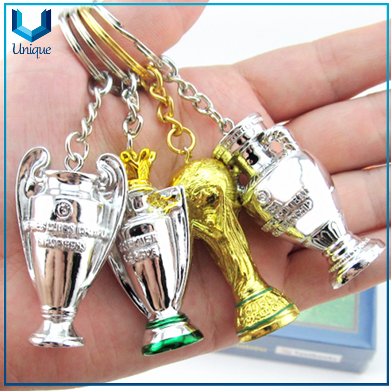 Llavero trofeo 3D Wold Cup para regalo de recuerdo-3