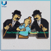 Personalizar Broche personnalisee Pin de Tintiin de dibujos animados, Pin de solapa de metal de regalo de recuerdo de decoración de moda en esmalte duro