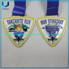 Medalla deportiva de Tanzania de diseño personalizado, medallón de premio de impresión UV de esmalte suave con cinta de impresión de transferencia de calor