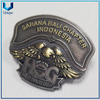 Insignia de metal personalizada para regalo de recuerdo del grupo de propietarios de Harley de Indonesia, alfileres de solapa con emblema de metal 3D chapados en dos tonos