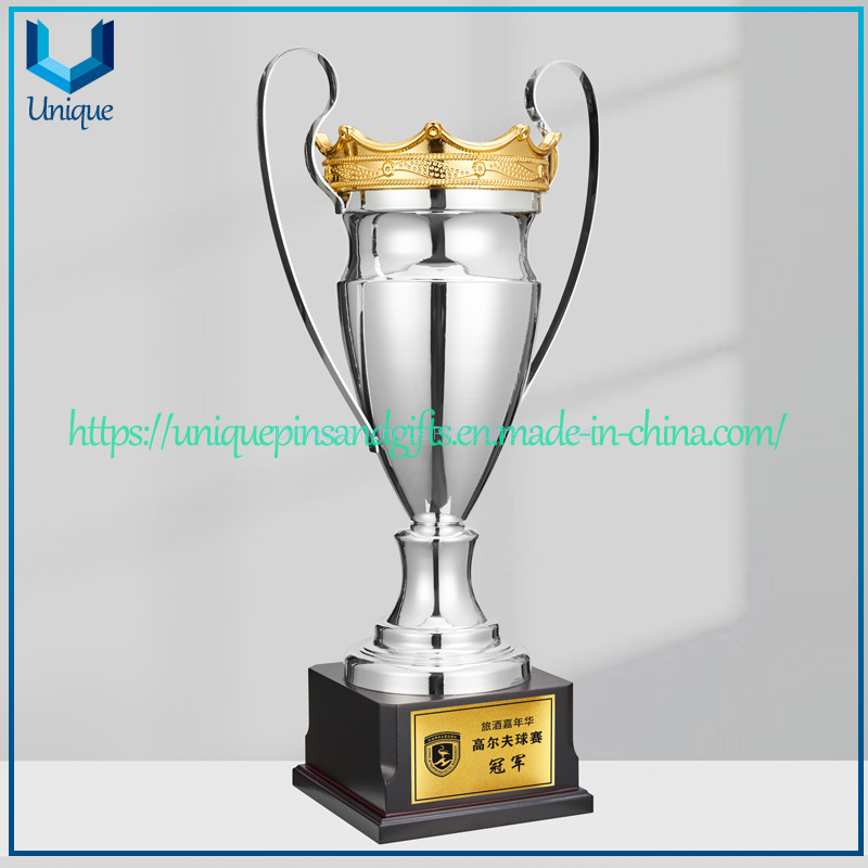 Disponibles Trofeo de Metal en oro, plata, Cobre con Logo Grabado, Copas Trofeo Medalla de Premio