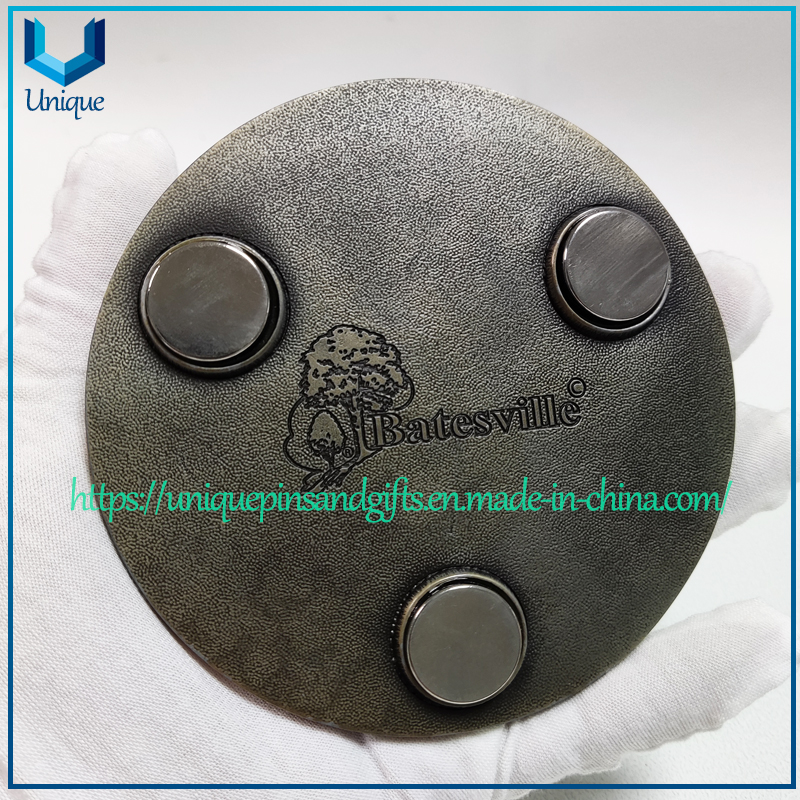 Placas conmemorativas personalizadas para tumbas, marcador de placa conmemorativa para tumbas de metal para exteriores con grabado 3D de 11 cm de diámetro en bronce