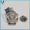 Broche militar del metal del oro de encargo 3D, Pin antiguo de la solapa de la insignia del metal de la policía del níquel 