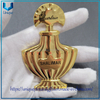 Pin de botella Chanel 3D dorado y plateado personalizado, personaliza tu pin del emblema de metal de China 
