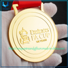 Medallas de fútbol personalizadas de alta gama: medalla de la Copa Desafío de la Asociación de Fútbol de EMIRATOS dorados y plateados