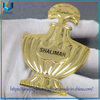 Pin de botella Chanel 3D dorado y plateado personalizado, personaliza tu pin del emblema de metal de China 