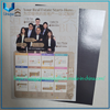 Imán de calendario personalizado de regalo gratis, papel de arte de 250gsm, soporte de imán suave de 0,4mm para nevera