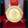 Medallas de fútbol personalizadas de alta gama: medalla de la Copa Desafío de la Asociación de Fútbol de EMIRATOS dorados y plateados