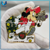 Broche de Metal personalizado de Fancy Perrier Disney Mickey, insignias de Pin surtidas multicolores de esmalte duro de alta calidad