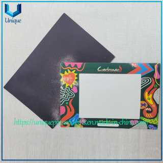 Imanes de refrigerador de papel de impresión completo con logotipo personalizado de regalo promocional gratuito 