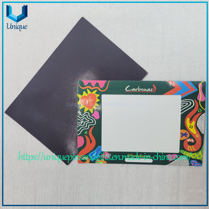 Imanes de refrigerador de papel de impresión completo con logotipo personalizado de regalo promocional gratuito 