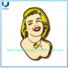Pin de solapa personalizado de Fancy Fasion Docoration, canal Marylin Pinmaker, broche de metal variado de varios colores