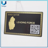 Tarjeta Cutsom Metal con impresión de código QR