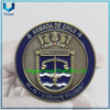 Diseño personalizado de alta calidad, moneda de desafío 3D de doble cara, recuerdo de la marina militar de Chile de 2 pulgadas