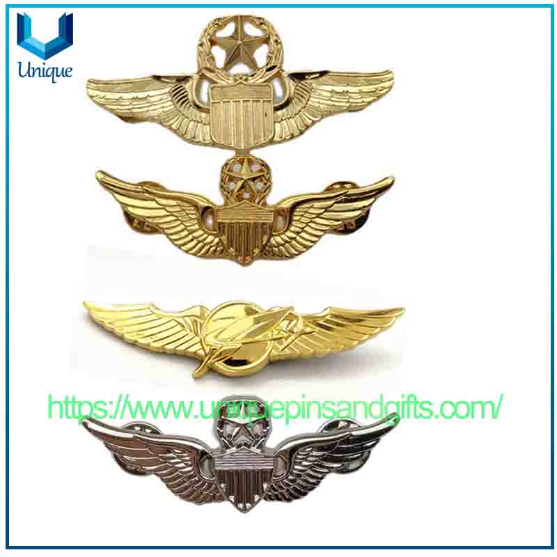 Medalla conmemorativa de la insignia del piloto, insignia del hombro del piloto, insignia de pecho de metal militar de EE. UU., colección para entusiastas del cuerpo de aviación del ejército de la Fuerza Aérea de la Armada de EE. UU.