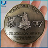 Moneda de placas de dos tonos antiguas de alta calidad, modifique la moneda del desafío 3D, la moneda de souvenir de la incolora del enanmel suave, moneda FDNF