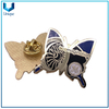 Personalice la fábrica de artesanías de metal, Pin de solapa de moda para regalos promocionales, insignia de medalla enanel para sombreros, zapatos, decoración de vestimenta, pines de regalo
