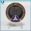 Moneda conmemorativa de aleación de zinc fundido a presión Diseño personalizado