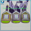 Medalla Pickleball de bronce, oro, plata y diseño personalizado de alta calidad con cordón de impresión