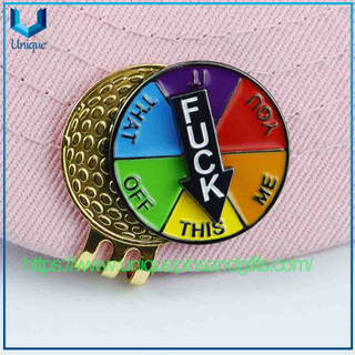 Marcador de bola de Golf magnético, flecha giratoria creativa, accesorio de regalo de Golf, marcador de bola de Golf Luckys