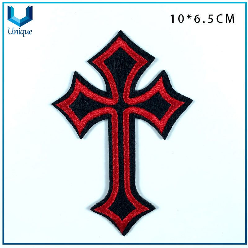 Patch de bordado personalizado para la ropa, palo en la insignia de bordado para accesorios de ropa, logotipo de bordado completo