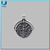 Colgante de plata antiguo de 925, personalizar 3D 925 plata de ley colgante encantador colgante