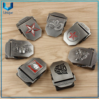 Personalizar Diseño Hebilla de metal, Accesorios de Moda Marca de Coche / Logotipo de la empresa / Logotipo de escuela Hebilla de cinturón de metal para regalos promocionales