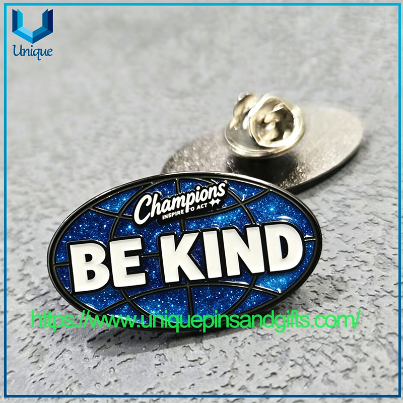 Broche personalizado de Metal escolar de níquel negro con Pin de solapa de todas las estrellas de Tailandia personalizado