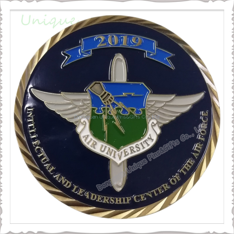 Fabricación personalizada, recuerdo 3D, desafío, moneda masónica, medalla de premio, monedas de metal