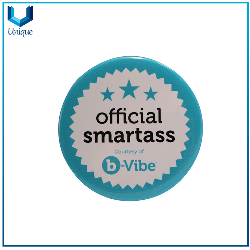 Botón de estaño de promoción Insignia de impresión personalizada para regalos