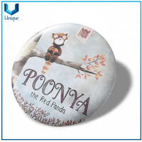 Fábrica Personalizado Redondo Dibujos animados Pintura Metal Pines Button