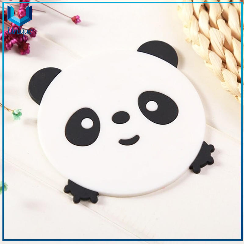 Dibujos animados Animales lindos Silicona Taza Mat Coster Silicone Tea Coster Silicona Caucho Estera