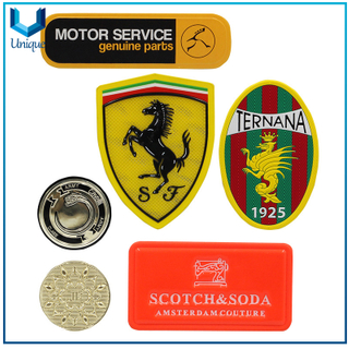 Insignia personalizada de alta frecuencia de TPU, parche termofusible de PVC de alta calidad y bajo precio para prendas de vestir