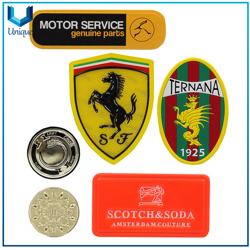 Insignia personalizada de alta frecuencia de TPU, parche termofusible de PVC de alta calidad y bajo precio para prendas de vestir