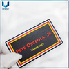 Tarjeta de visita de metal de acero inoxidable y níquel negro con diseño personalizado 