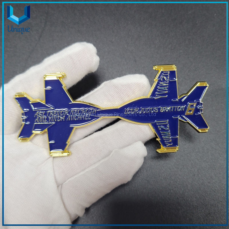 moneda conmemorativa de avión, moneda conmemorativa de metal