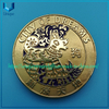 Monedas conmemorativas del zodiaco 3D de diseño personalizado de alta calidad, lugares escénicos/museo/organización nacional/militar/policía/monedas conmemorativas de metal deportivas