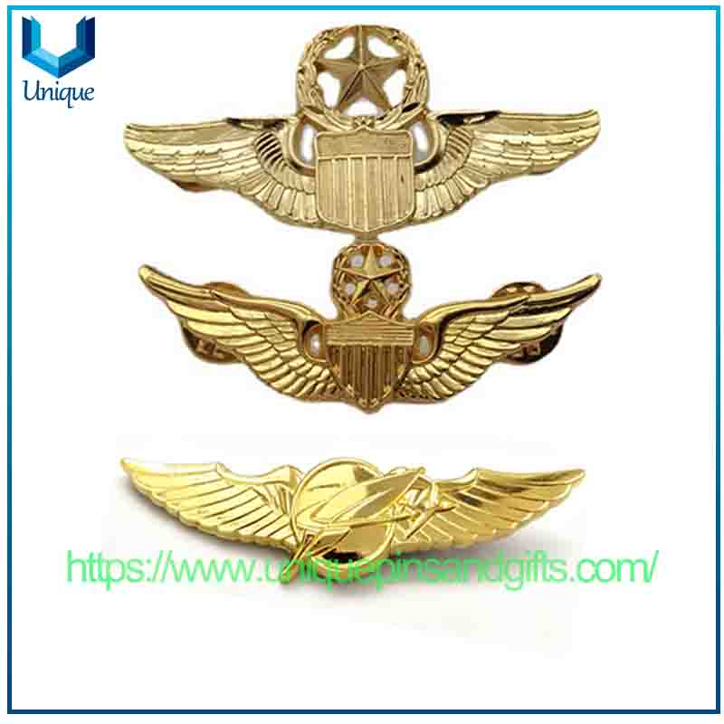 Medalla conmemorativa de la insignia del piloto, insignia del hombro del piloto, insignia de pecho de metal militar de EE. UU., colección para entusiastas del cuerpo de aviación del ejército de la Fuerza Aérea de la Armada de EE. UU.