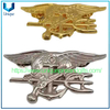 Emblema de insignia de pecho de piloto de aerolínea estadounidense de metal 3D personalizado, colección para entusiastas marítimos