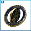 Fábrica de suministro de monedas militares, moneda de USN, moneda conmemorativa de latón antiguo, moneda de souvenir de giro para honor