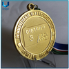 Medalla de competencia de la asociación, medalla de placas de oro mate 24k, medalla de personalización de diseño de diseño, premio Moneda Medalla