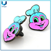 Pin de la solapa de dibujos animados, broche de metal, broche de traje de moda, emblema de nombre de metal, pasador de regalo de fiesta, joyería de estilo creativo