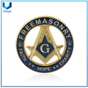 Personalice la insignia de metal, el pin de la solapa del recorte, el emblema de metal 3D, Mason Fremason Decorations Badges Custom Masonic Solapa Pin