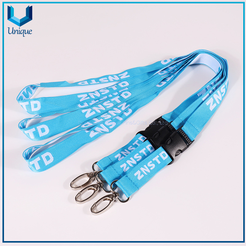 Cordón de poliéster PK con logotipo personalizado, cinta de encaje para portatarjetas de identificación de teléfono móvil, diseño personalizado