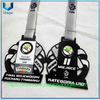 Diseño personalizado de medallas de metal para eventos deportivos de oro PZPN polaco con cinta