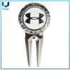 Logotipo personalizado para regalos de golf para regalos de golf, marcador de bola personalizado promocional con imán de clip Golf Green Fork Fork Divot Divot Tool